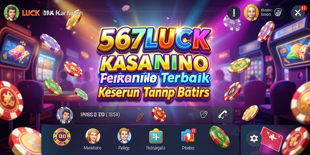 Tampilan gameplay Kasino yang mengasyikkan dari 567LUCK.