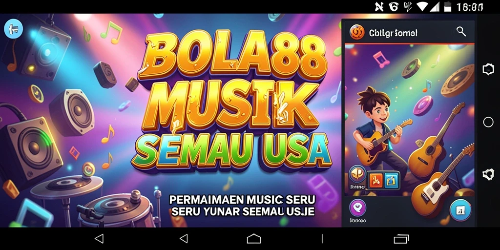 Tampilan gameplay BOLA88 yang menarik dan penuh warna.