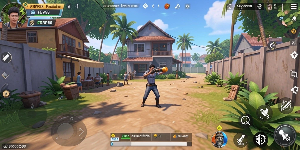 Tampilan gameplay menarik dari FBRP88 di dunia simulasi.