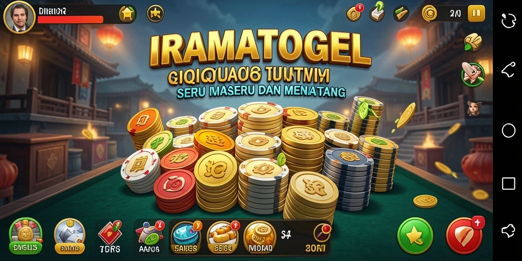 Tampilan gameplay QiuQiu yang menarik di IRAMATOGEL.