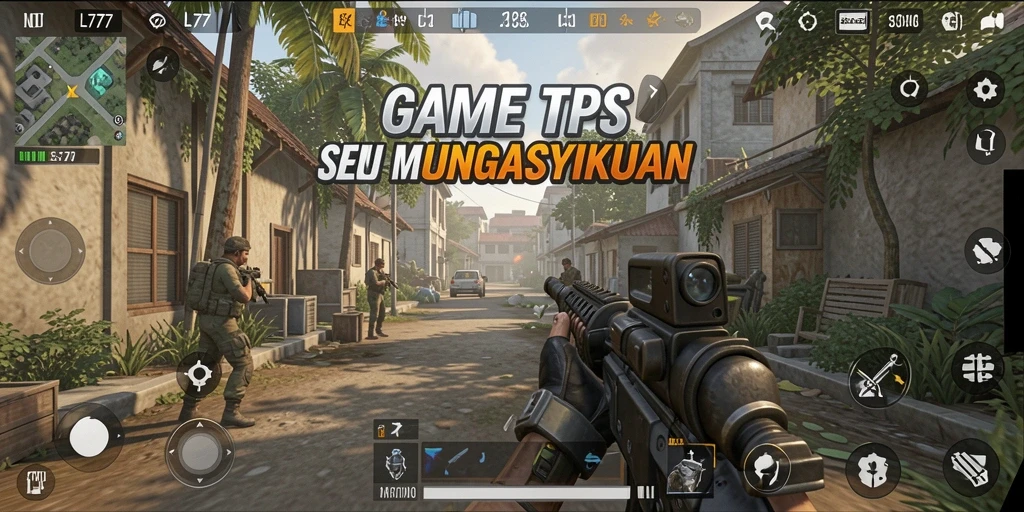 Gameplay mendebarkan dalam L777 yang menantang.