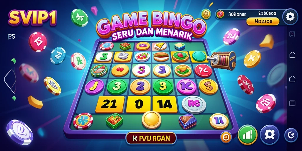 Tampilan gameplay Bingo yang seru dan mengasyikkan di SVIP1.